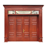  Cửa thép vân gỗ 4 cánh đều A42-K.H2-H1 