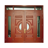  Cửa thép vân gỗ 4 cánh lệch A41-K.H2K-K 