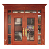  Cửa thép vân gỗ thủy lực A22-VK 