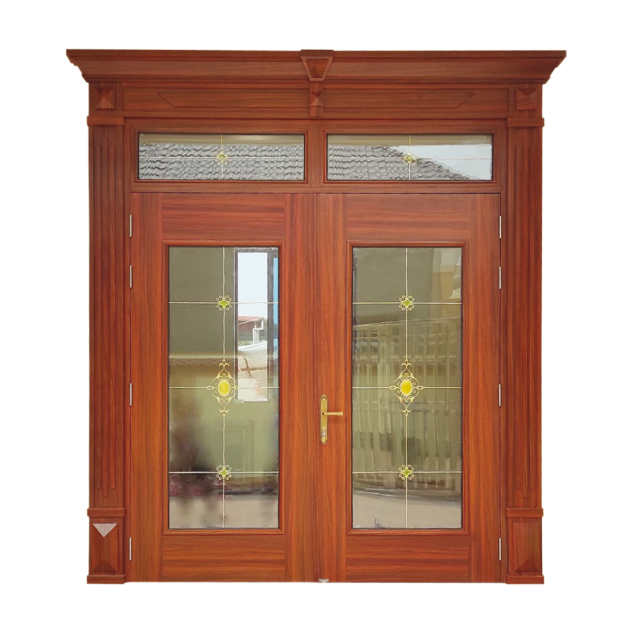  Cửa thép vân gỗ thủy lực ATL22 