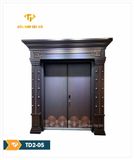  Cửa Thép Đẹp TD2-05 