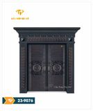  Cửa thép 2 cánh đẹp 23-9076 