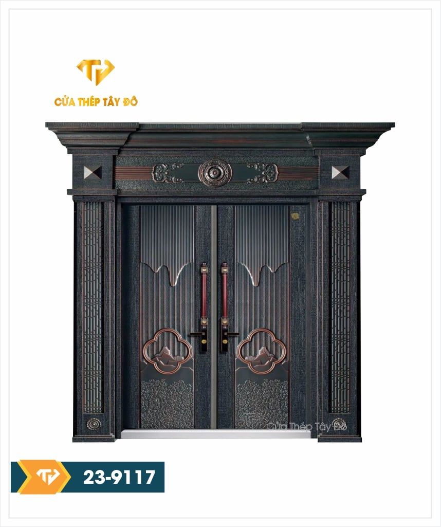  Các mẫu cửa thép đẹp 23-9117 
