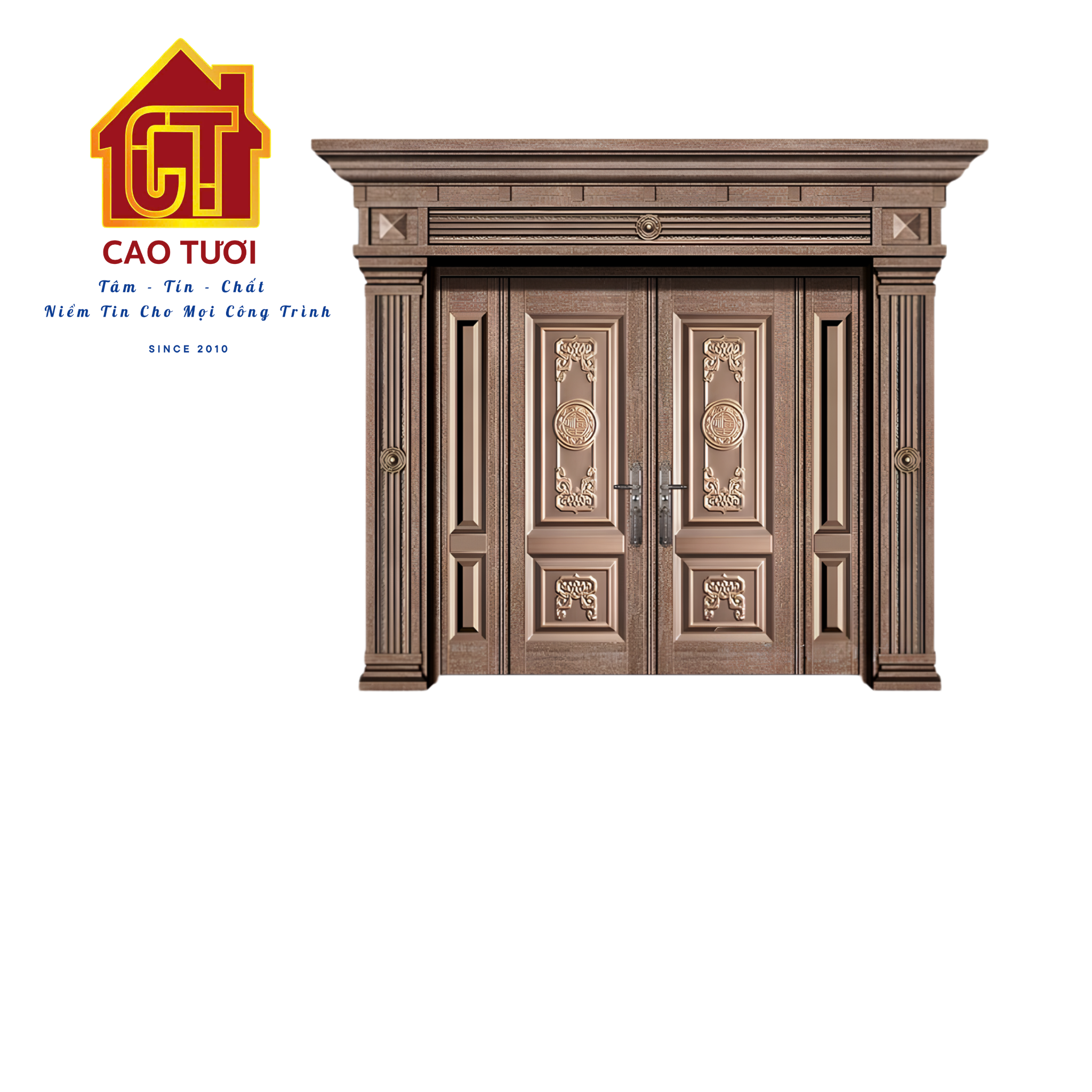  Mẫu Cửa Phong Thủy : KIM LONG MÔN 