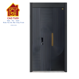  Mẫu cửa 2 cánh lệch 6122 