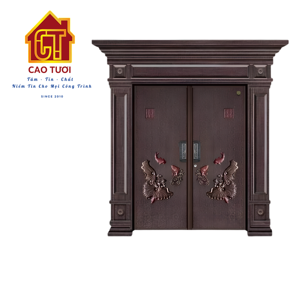  Các Mẫu Cửa Thép Đẹp 23-9068 