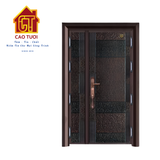  Mẫu Cửa 2 Cánh Lệch 6043 