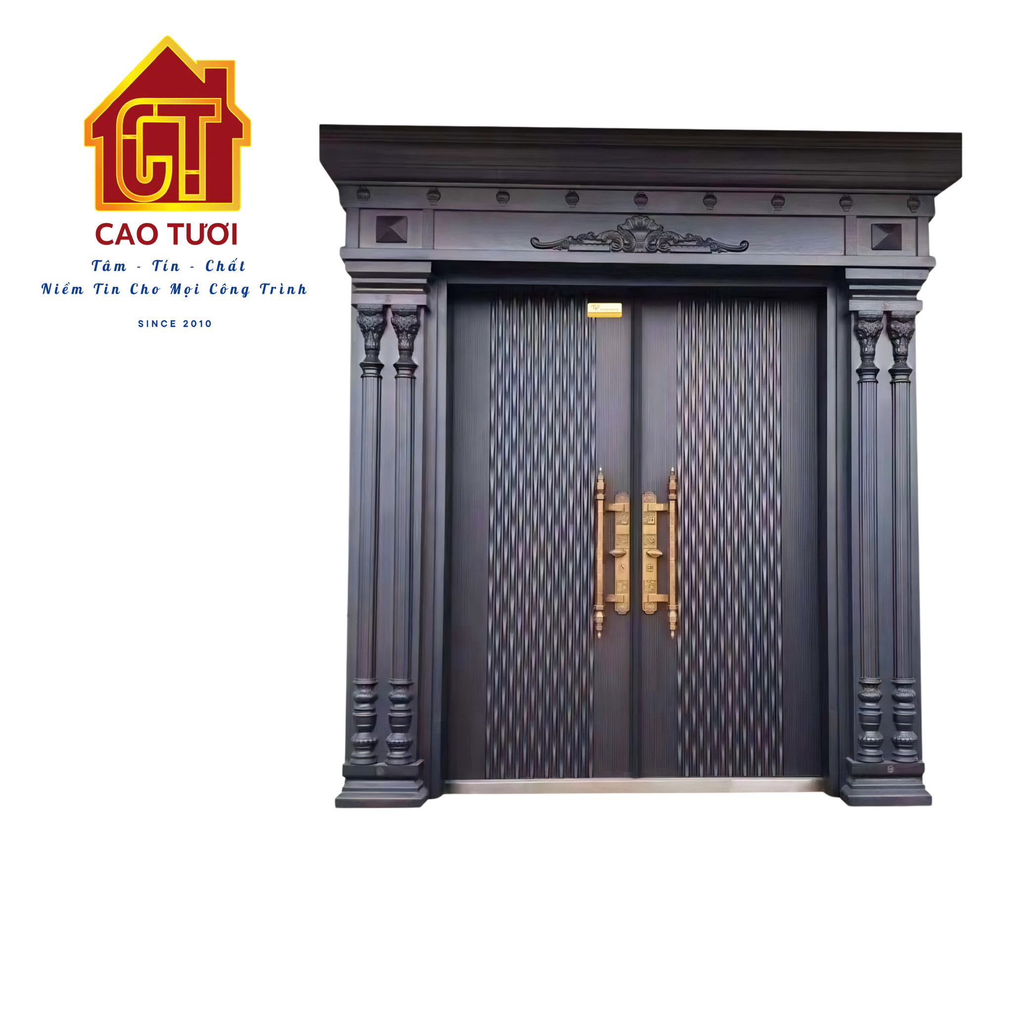  Cửa Thép Biệt Thự TD2-13 