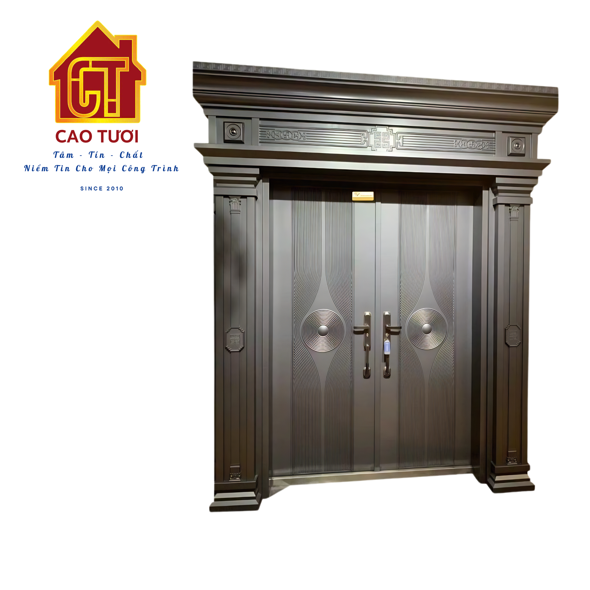  Cửa thép biệt thự TD2-11 