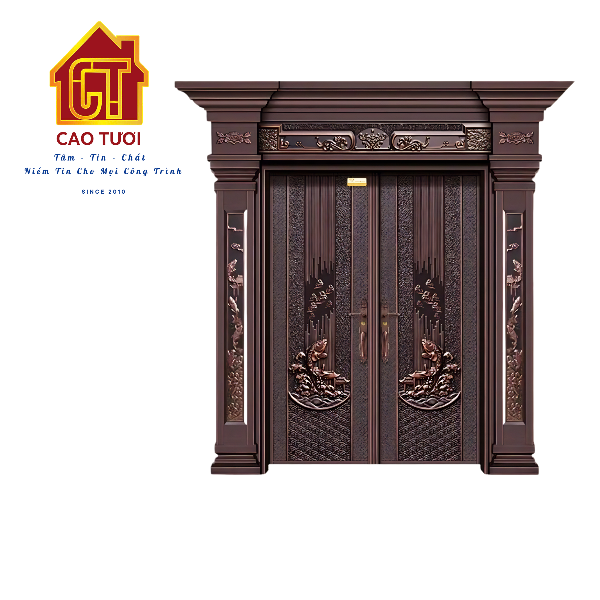  Cửa Thép Biệt Thự TD2-10 