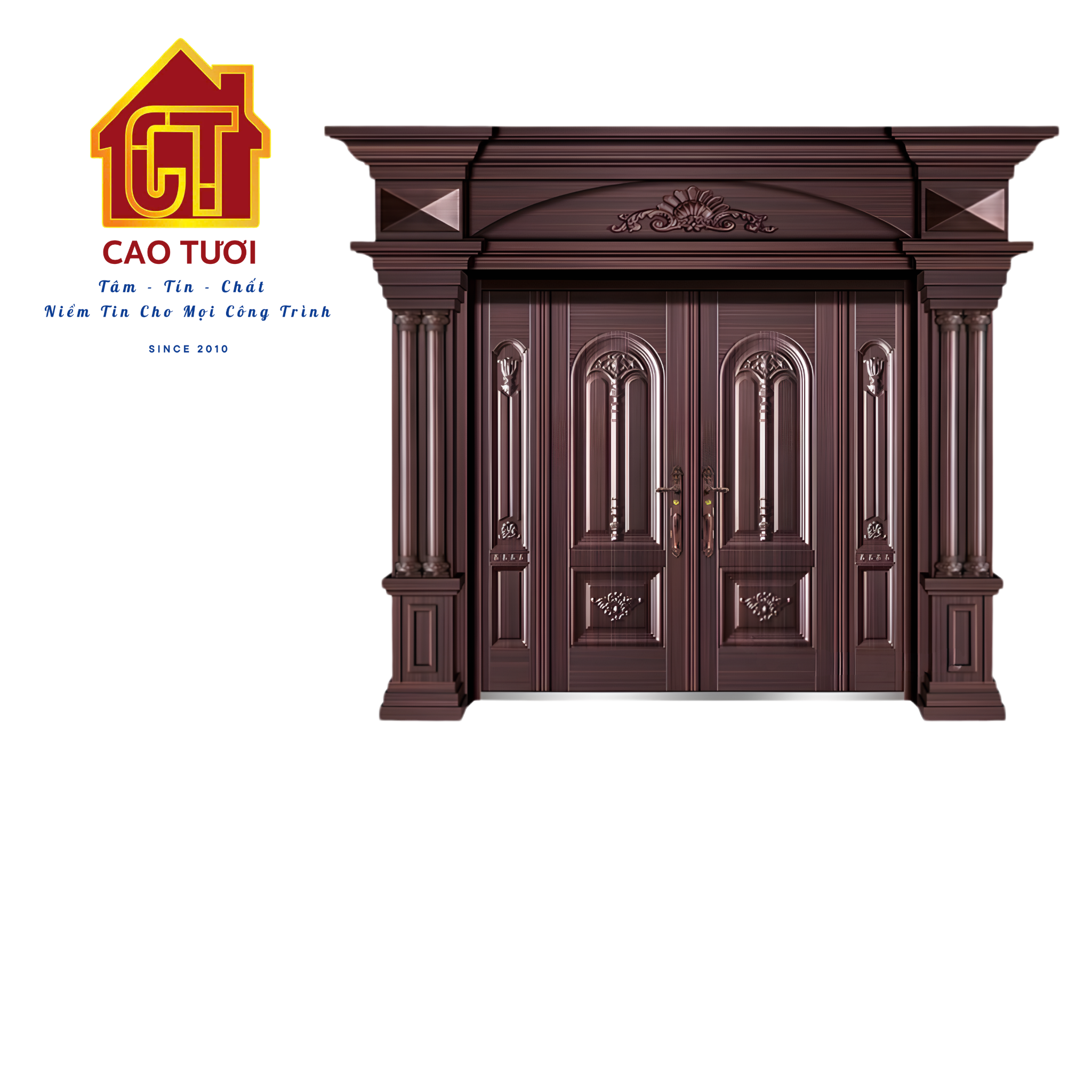  Mẫu Cửa Phong Thủy : Đại Phát Vương Môn 
