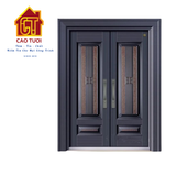  Cửa thép 2 cánh đẹp 23-9107 