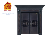  Cửa Thép 2 Cánh Đẹp 23-9076 