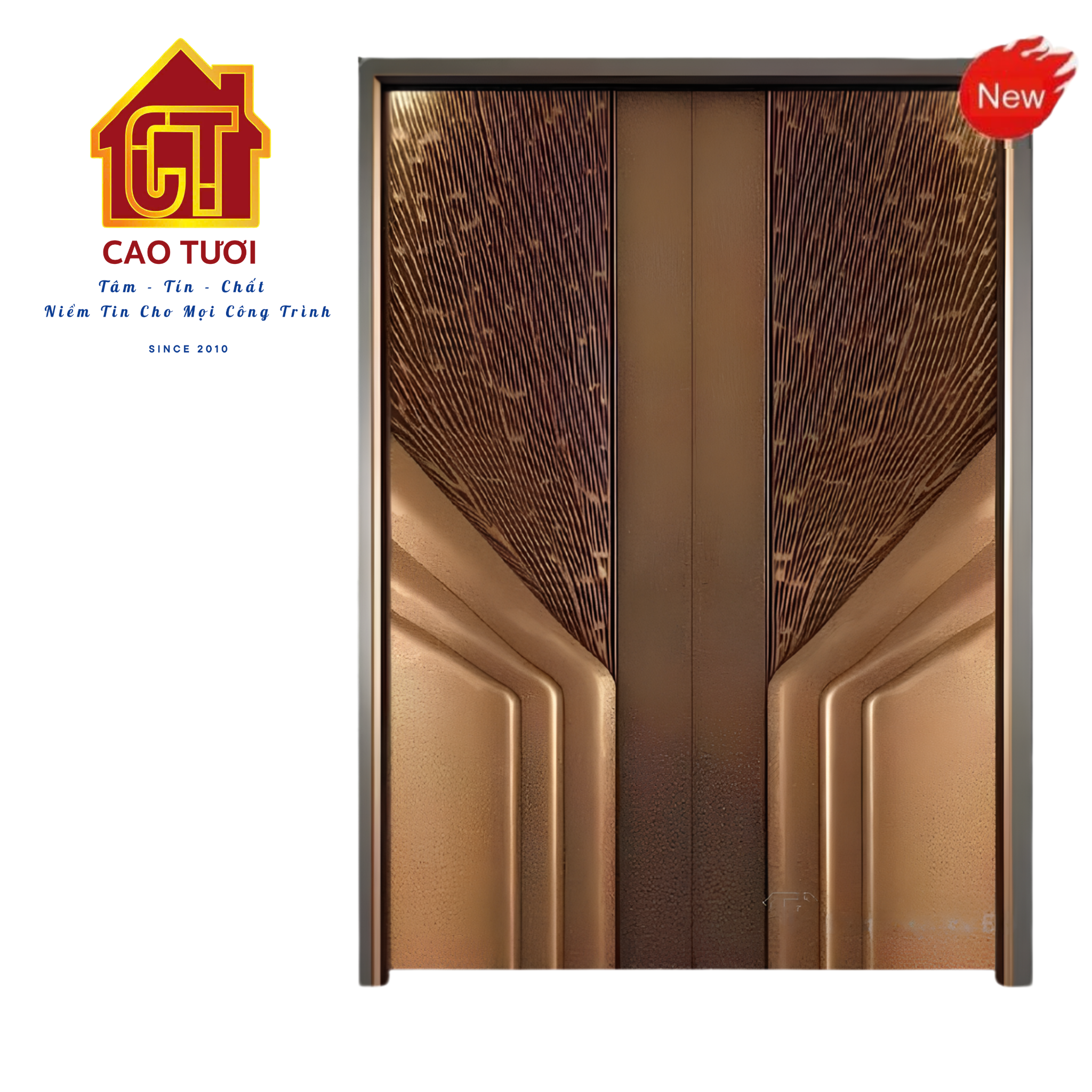  Cửa Nhôm Điêu Khắc CNC 25-2002 