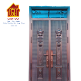  Cửa Thép Phong Thủy 2 Cánh - KIM BẢO 