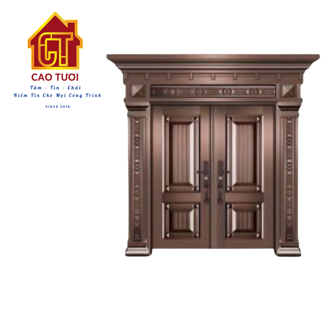  Cửa thép biệt thự TD2-16 