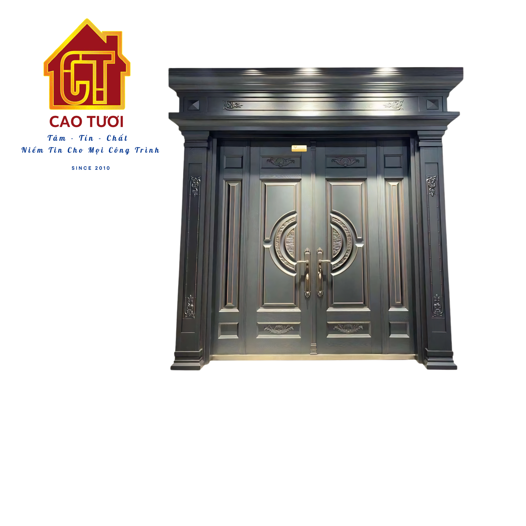  Cửa Thép Biệt Thự TD4-07 