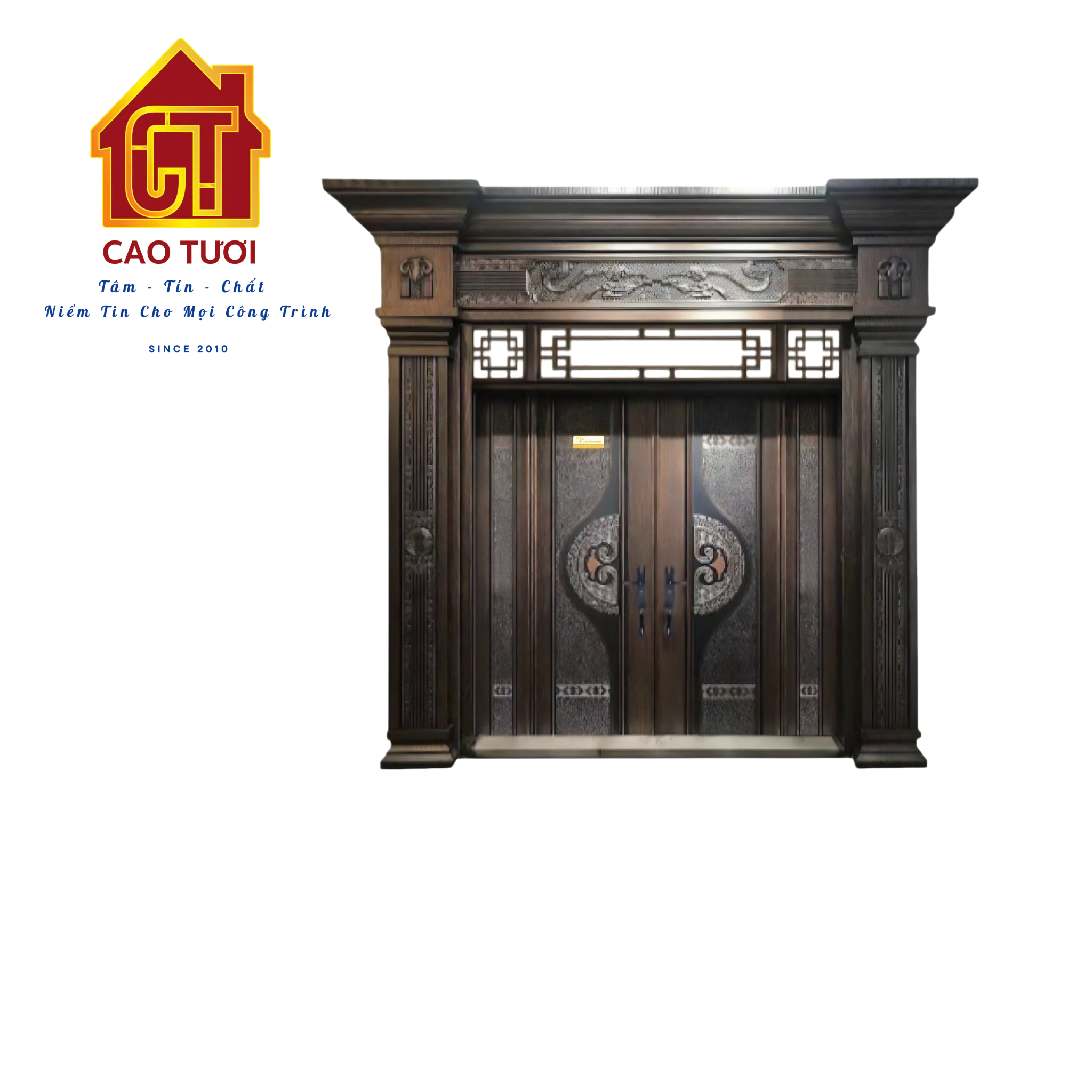  Cửa thép biệt thự TD4-01 