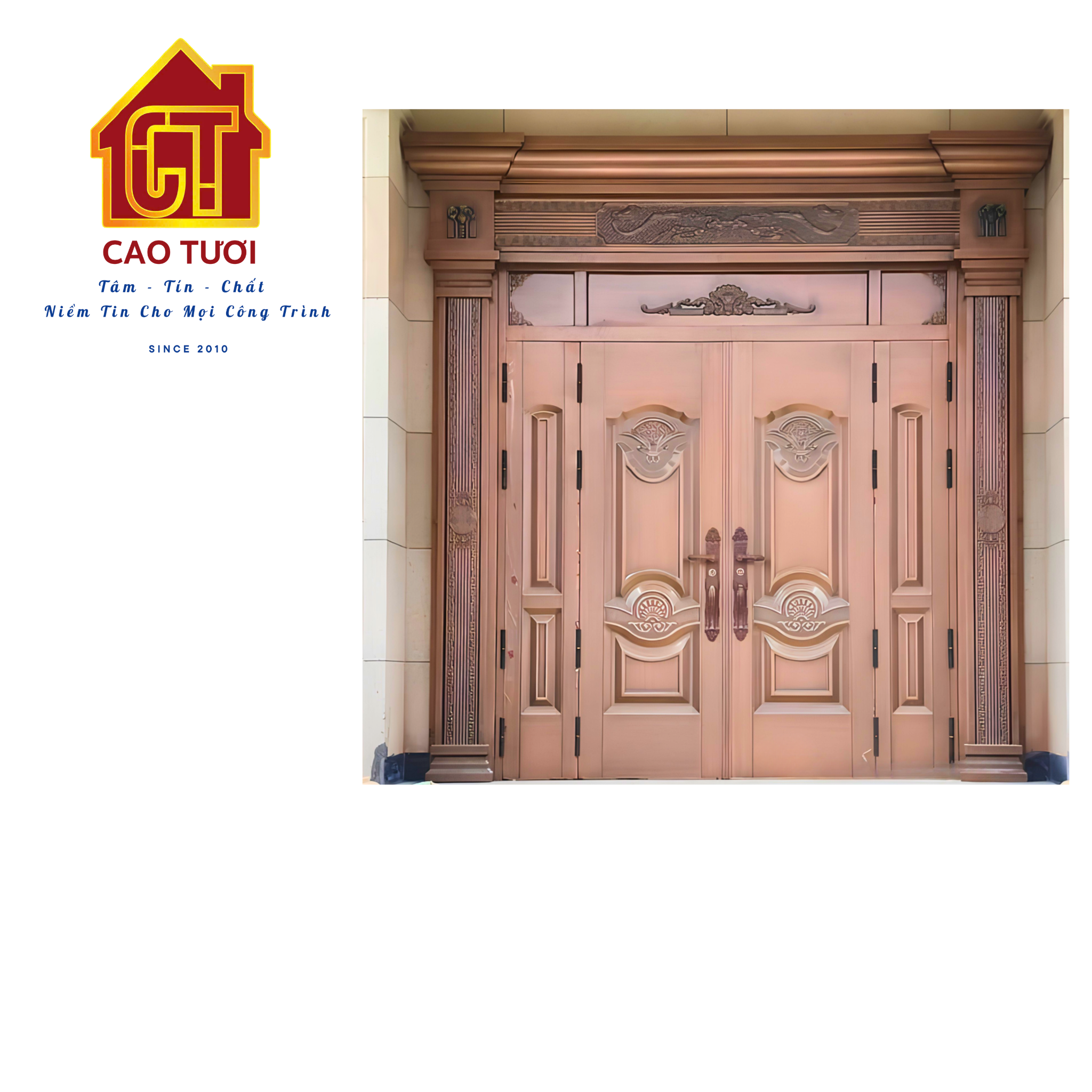  CỬA BIỆT THỰ “QUÝ TỘC” 25-0143 