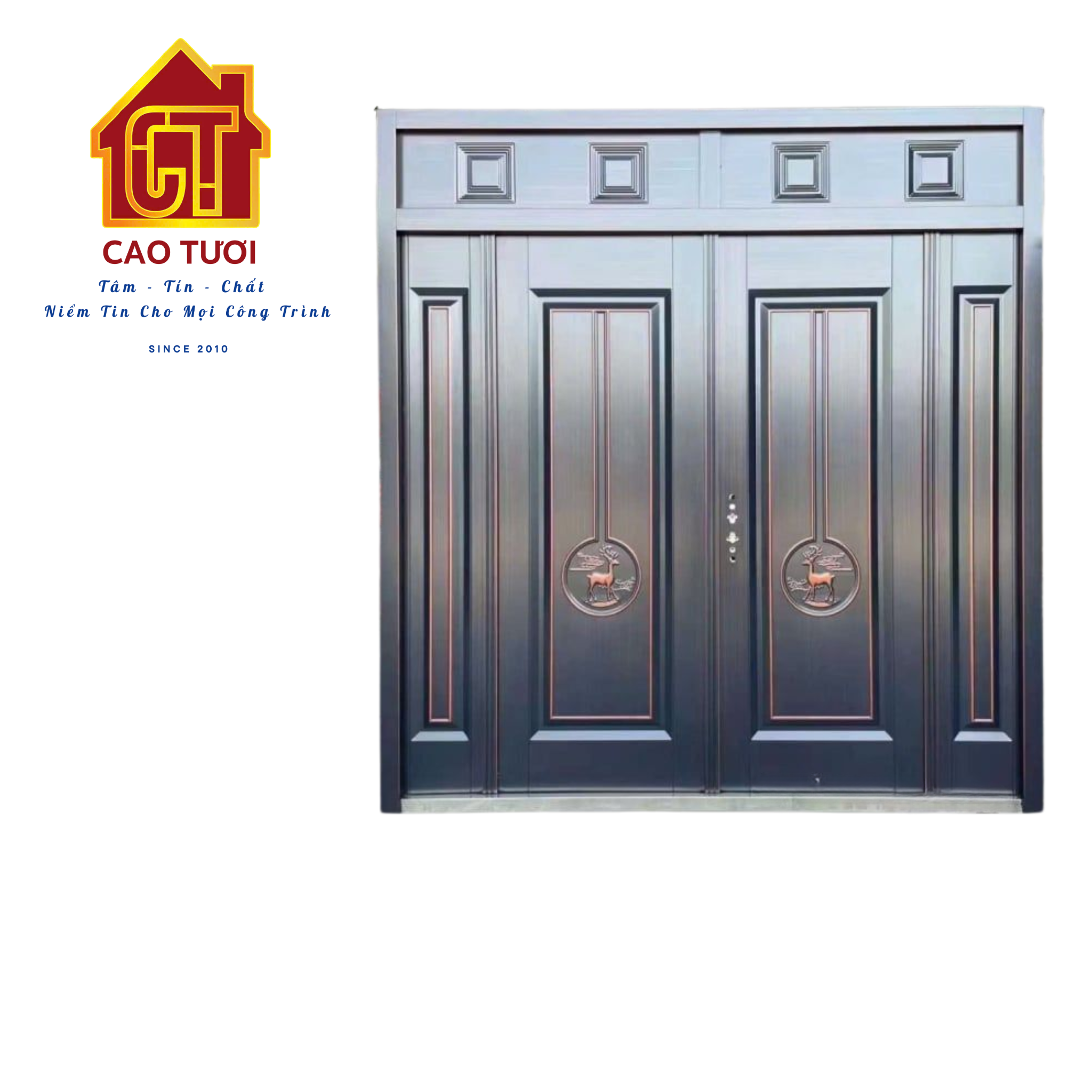  Cửa Biệt Thự Nhập Khẩu Cao Cấp : SONG LỘC MÔN 
