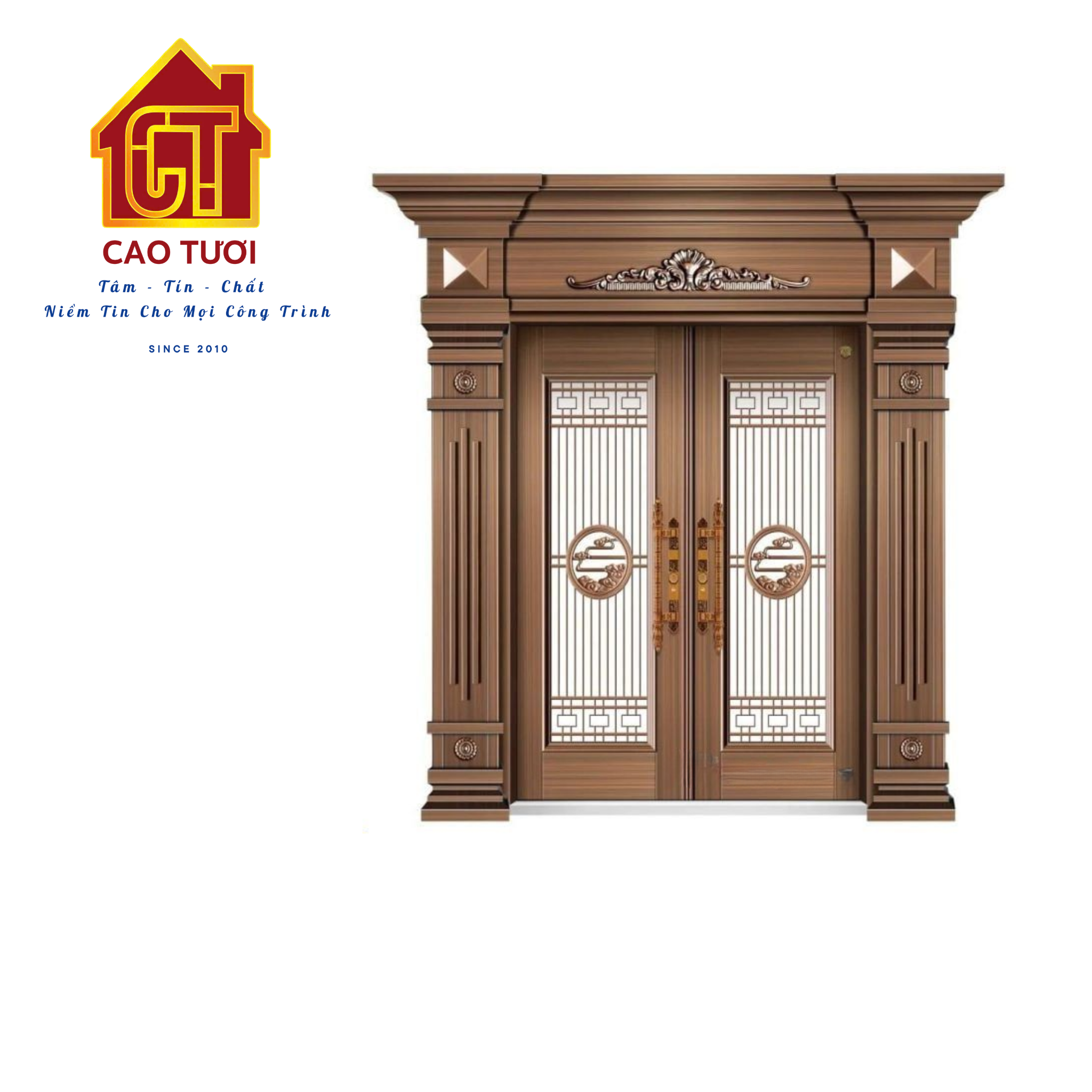  Mẫu Cửa Cánh Kính 23-9102 