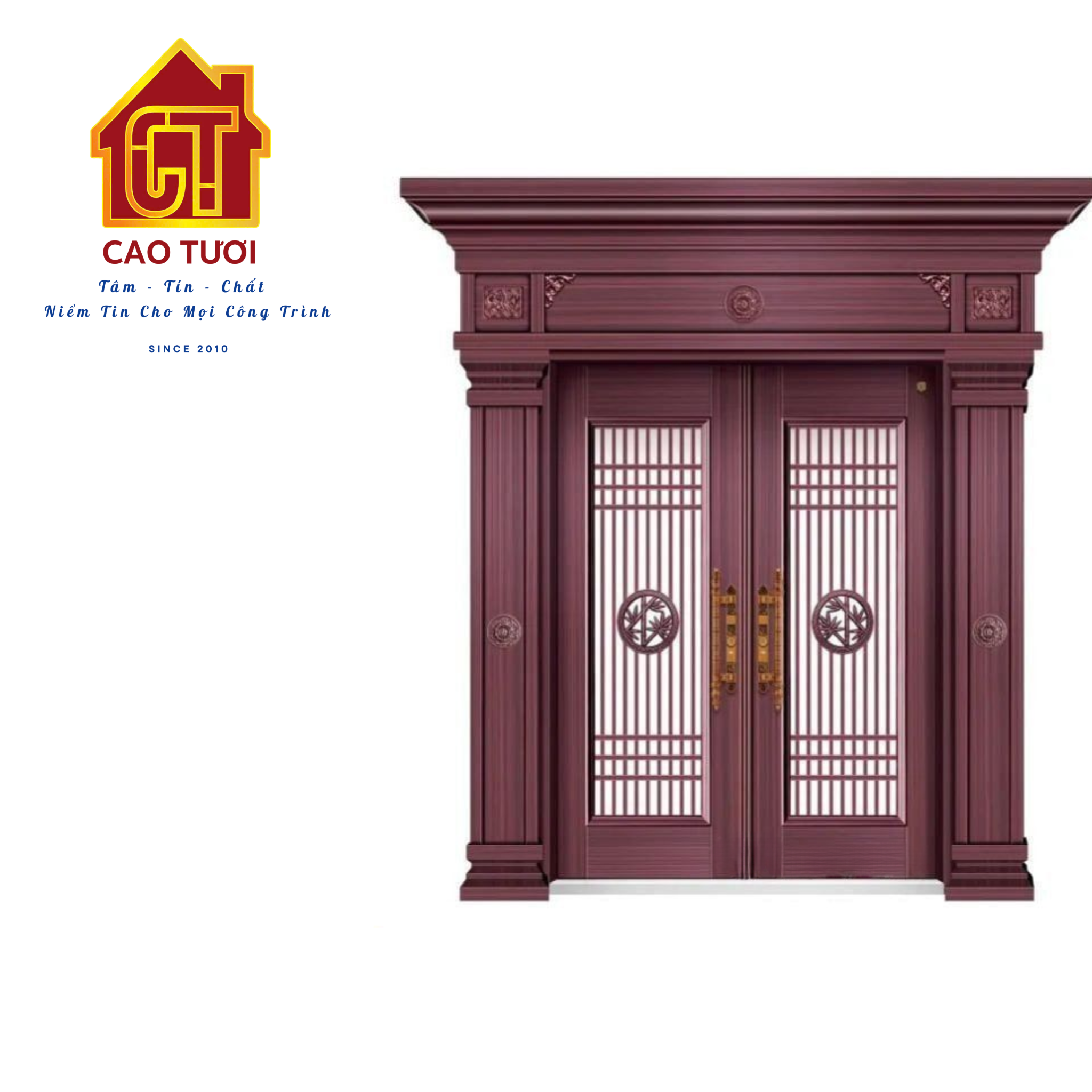  Mẫu Cửa Cánh Kính : VÂN HOA MÔN 