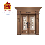  Mẫu Cửa Cánh Kính Cao Cấp : THIÊN VÂN HOA MÔN 