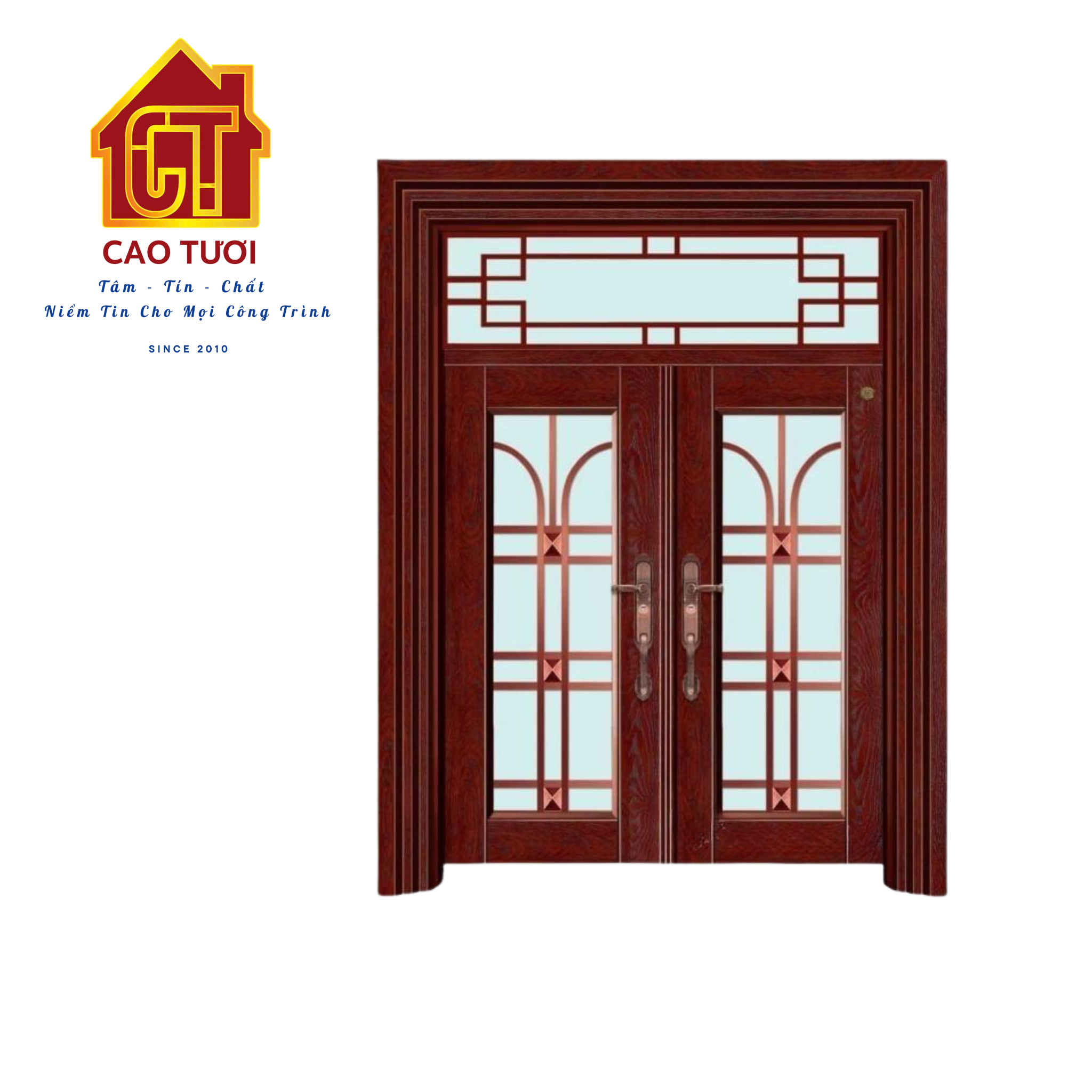  Mẫu cửa cánh kính 23-9106 