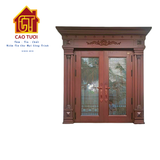  Cửa 2 cánh kính “HOA MÂY” 