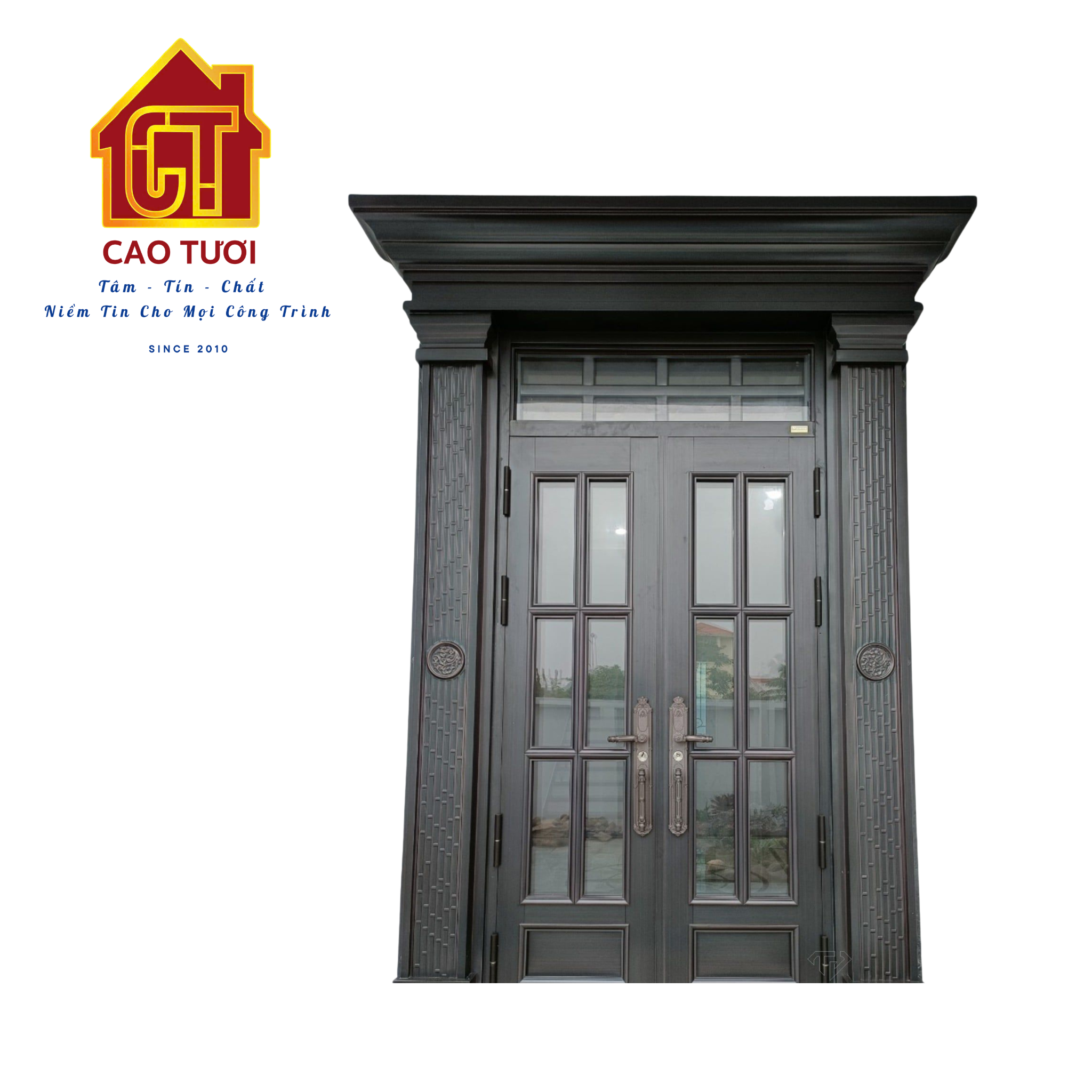  Cửa 2 cánh kính “PHÚ TÀI AN” 