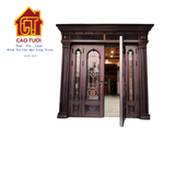  Mẫu cửa 4 cánh kính “GIA PHÁT” 