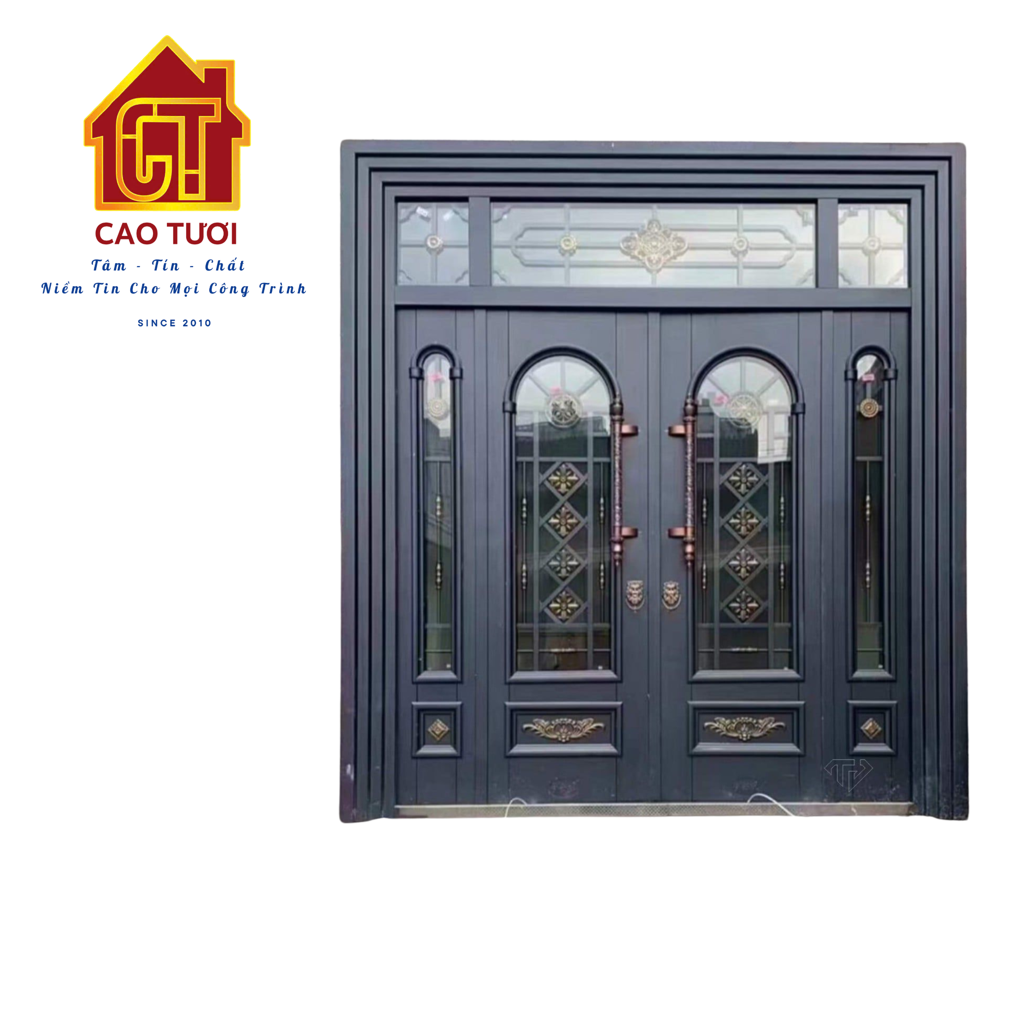  Mẫu cửa 4 cánh kính ‘GIA PHÁT” 