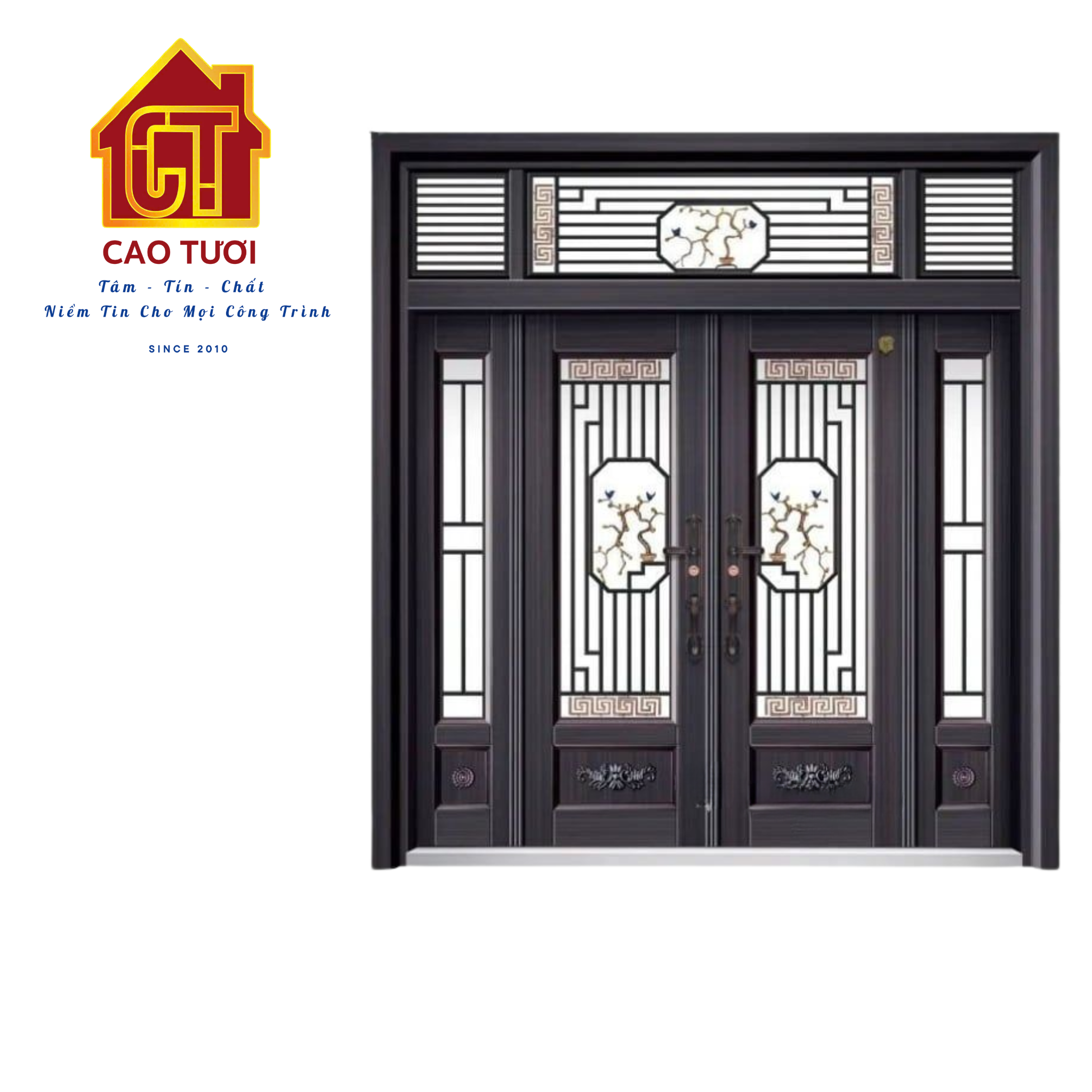  Cửa Biệt Thự Nhập Khẩu Cao Cấp : KIM MAI LƯU LY 
