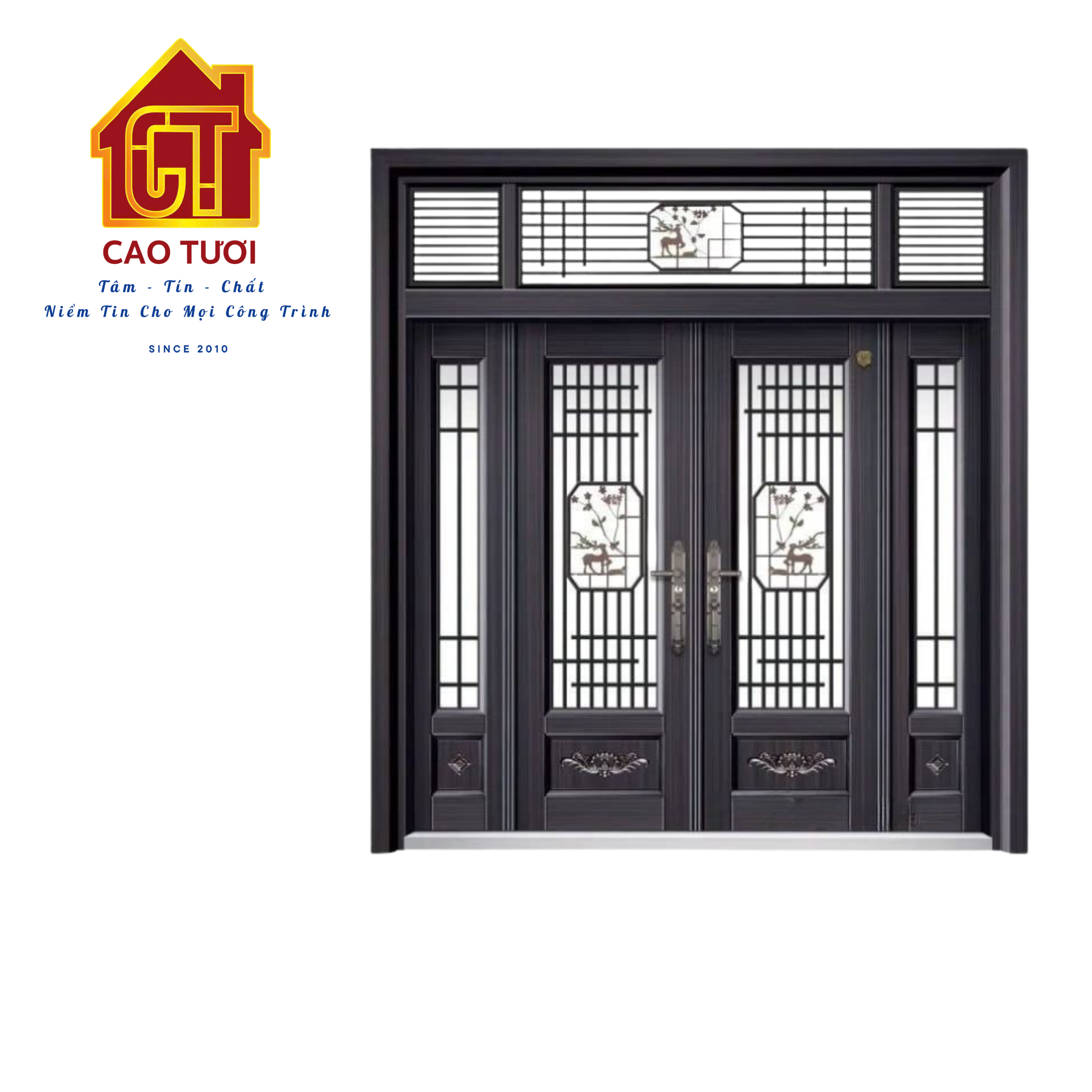  Cửa Thép Cánh Kính ĐẠI LỘC 