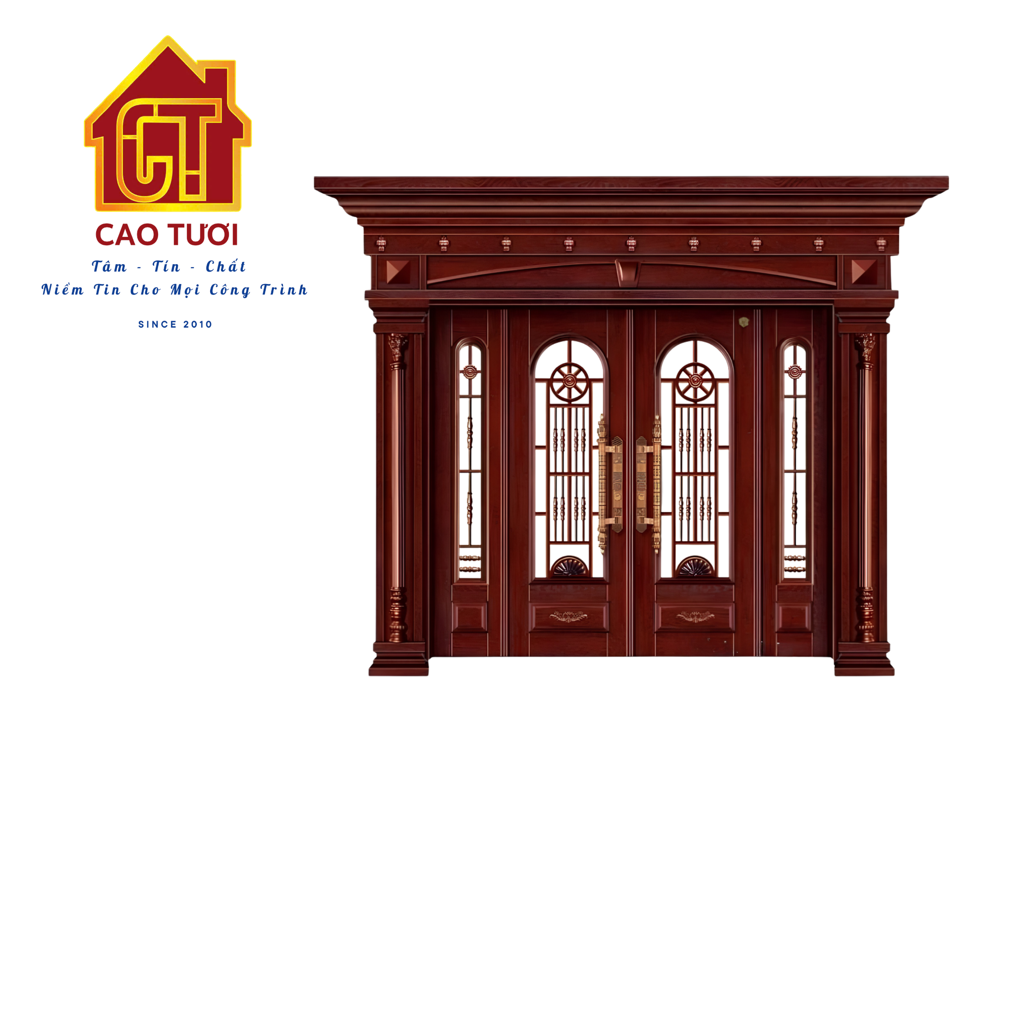  Cửa Thép cánh kính “THIÊN ÂN” 