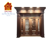  Cửa thép biệt thự cánh kính TD4-15 