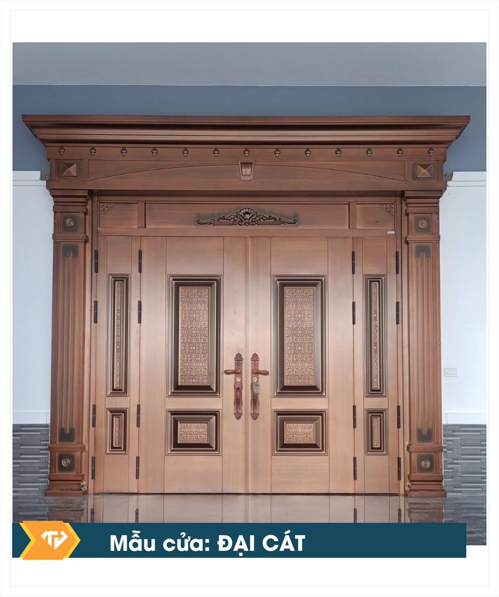  Cửa biệt thự “ĐẠI CÁT” 