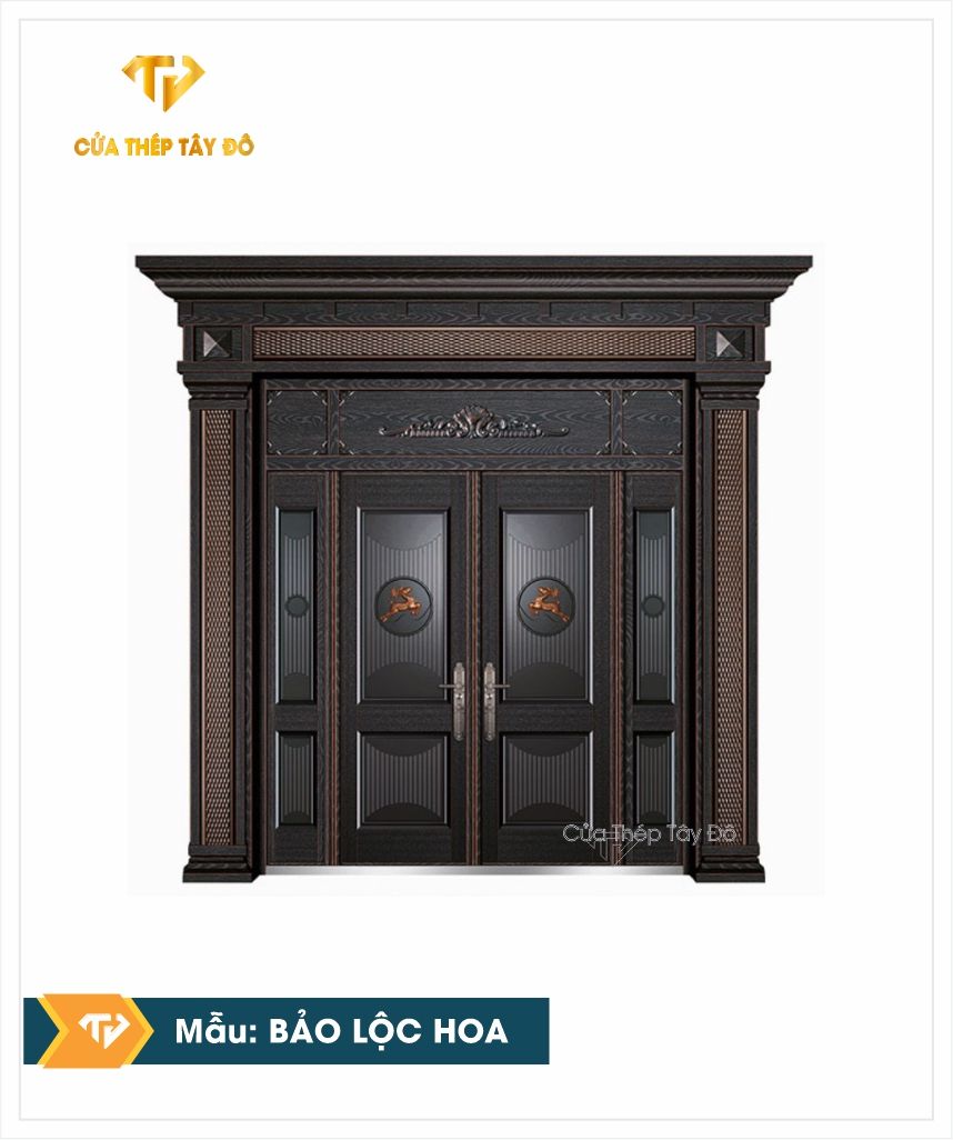  Mẫu cửa: LỘC HOA BẢO 