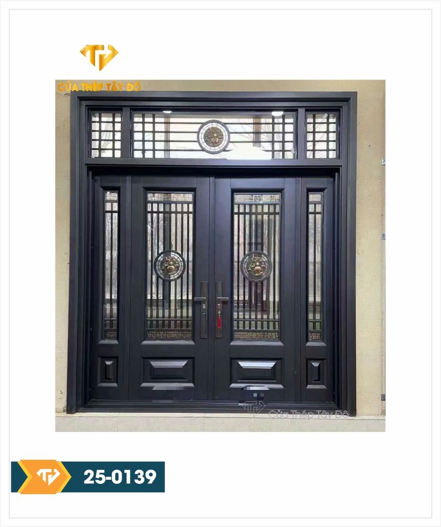  Cửa 4 cánh kính 25- 