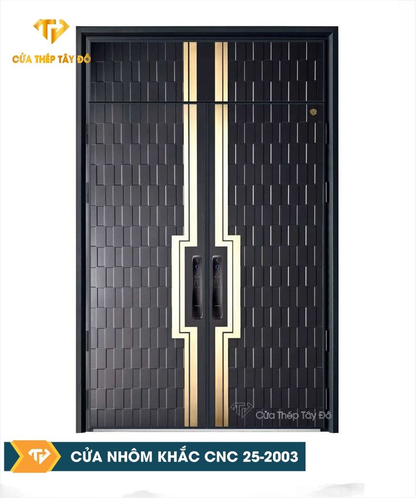  Cửa Nhôm Điêu Khắc CNC 25-2003 