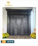  Mẫu cửa 4 cánh “Trăng Vàng” 25-0146 