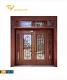 Cửa thép biệt thự cánh kính TD4-14 