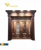  Cửa thép biệt thự cánh kính TD4-15 