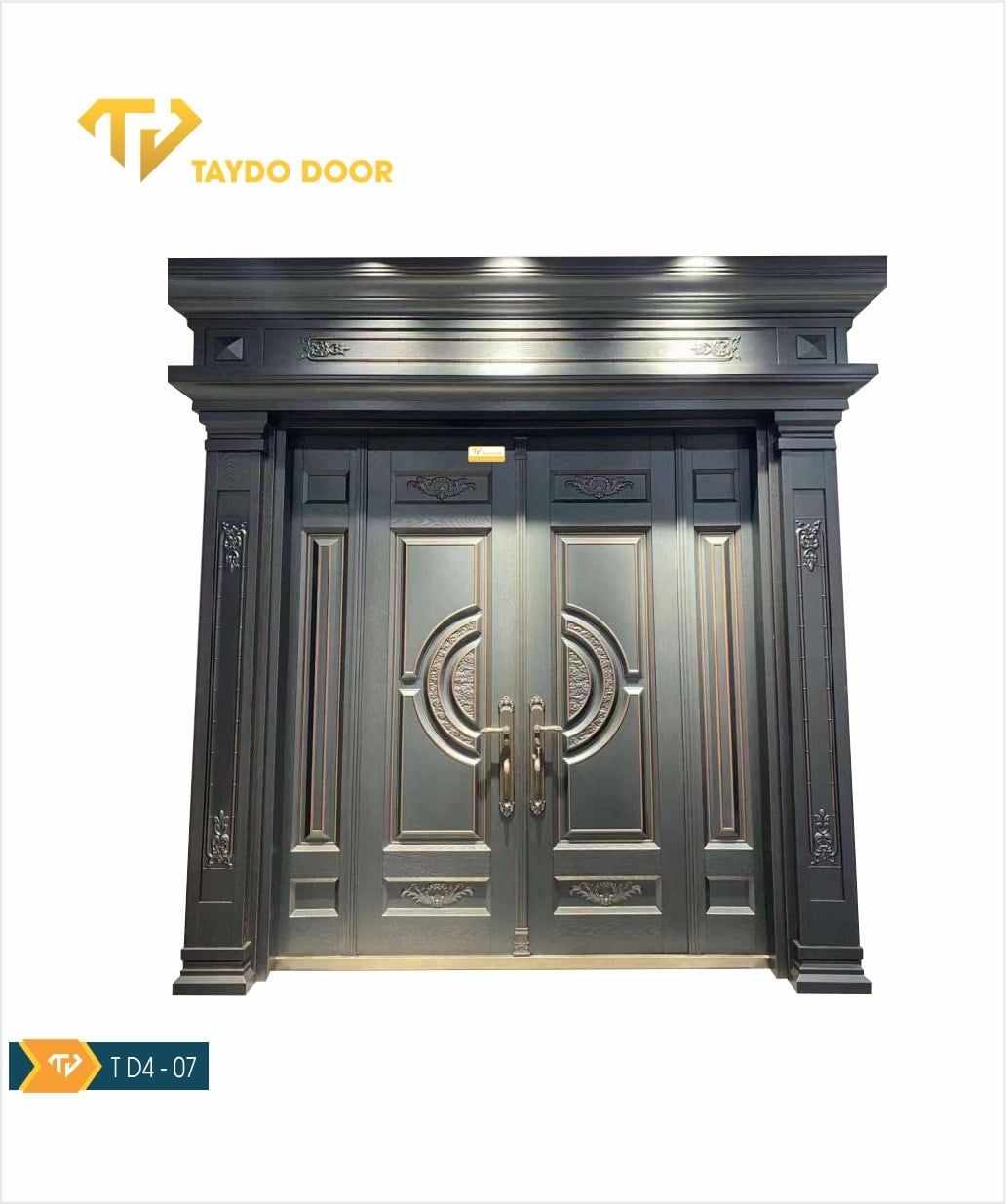  Cửa thép biệt thự TD4-07 