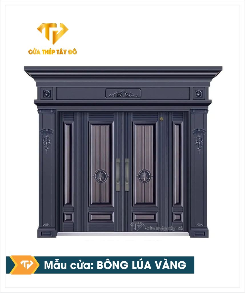  Cửa thép “Bông Lúa Vàng” 