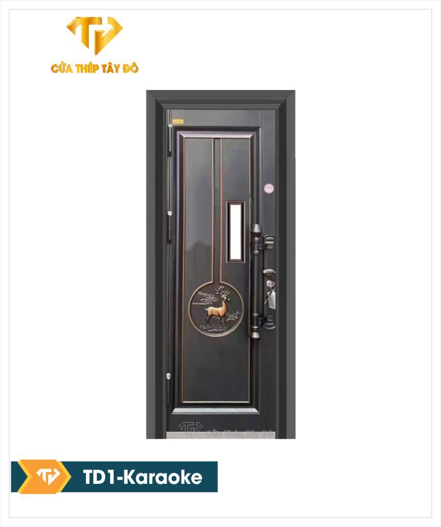  Cửa thép thông phòng TD1-Karaoke 