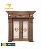  Mẫu cửa cánh kính 23-9102 