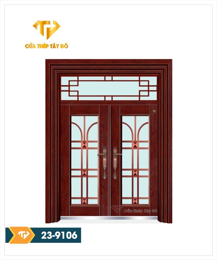  Mẫu cửa cánh kính 23-9106 