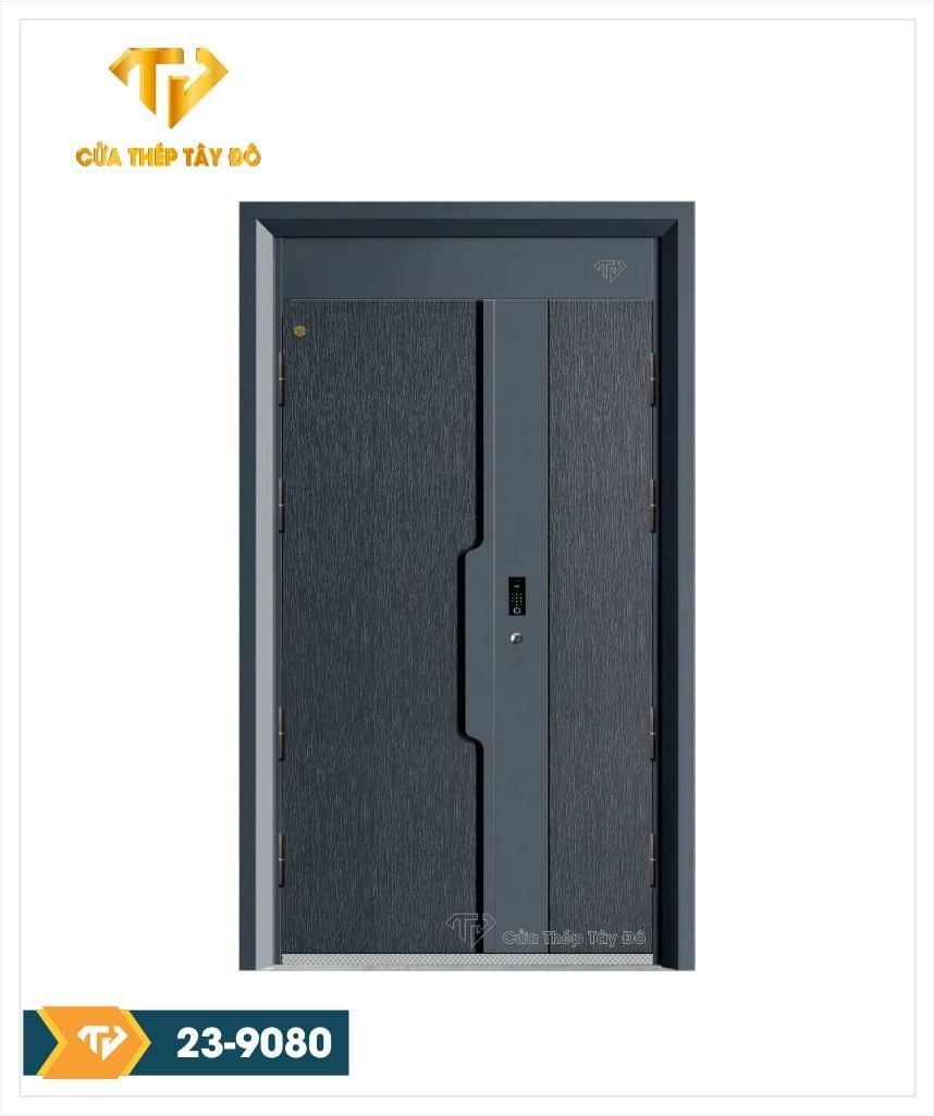  Mẫu cửa 2 cánh lệch 23-9080 