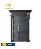  Mẫu cửa 2 cánh lệch 6055 